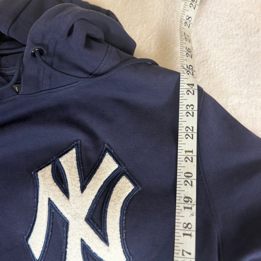 Pro Standard Mens M New York Yankees Hoodie Navy Blue MLB Patch Pullover - Picture 8 of 8